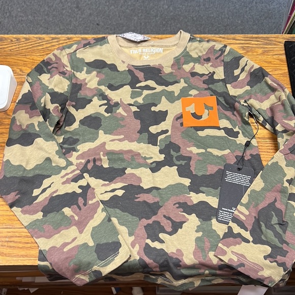 TRUE RELIGION | L/S camo tee t-shirt - Picture 3 of 3